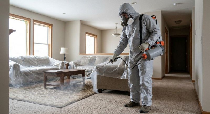 Roach Fumigation in Naperville, IL