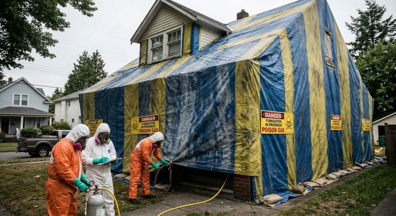 Tent Fumigation in Coeur D Alene, ID