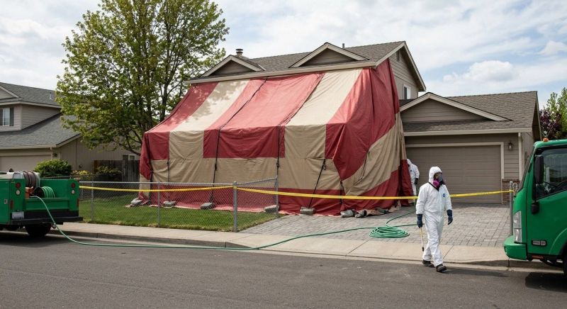 Tent Fumigation in Columbus, OH